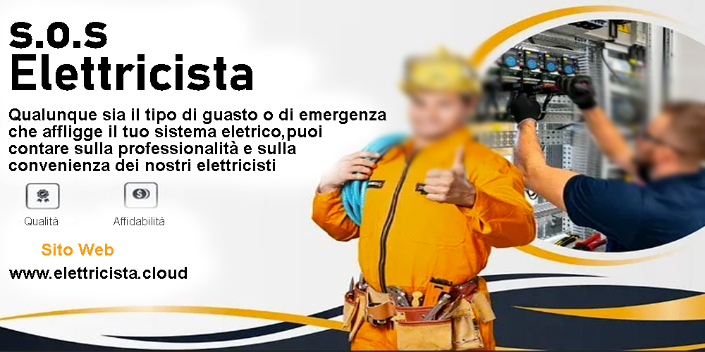 Pronto intervento riparazioni eletricista